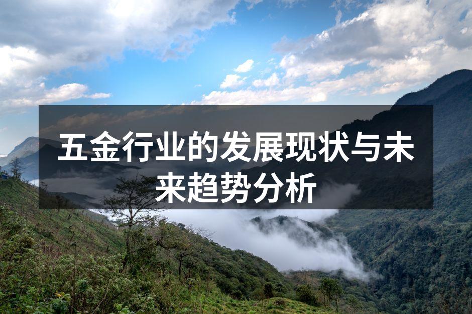 五金行业的发展现状与未来趋势分析